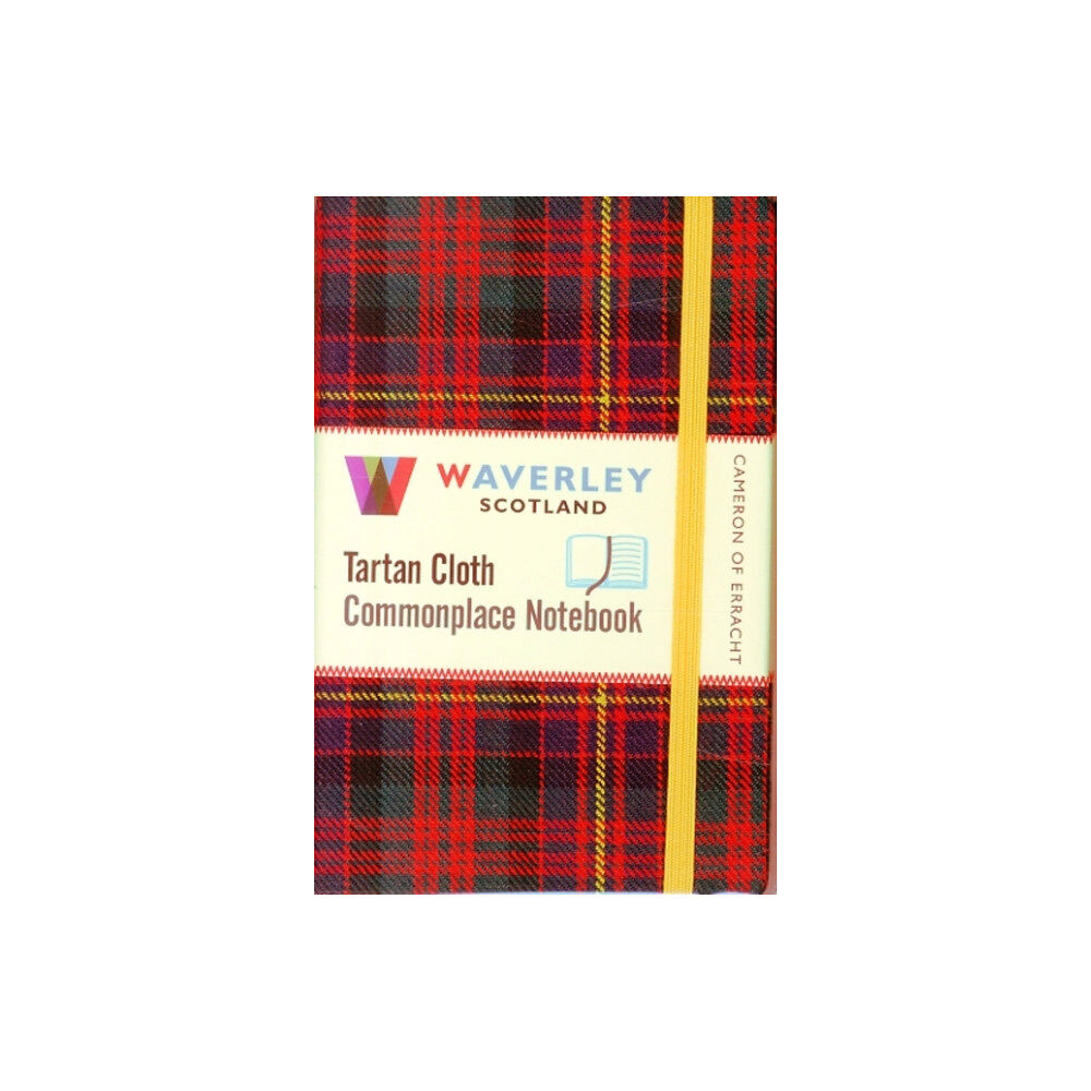 The Gresham Publishing Co. Ltd Waverley (M): Cameron of Erracht Tartan Cloth Commonplace Notebook (inbunden, eng)