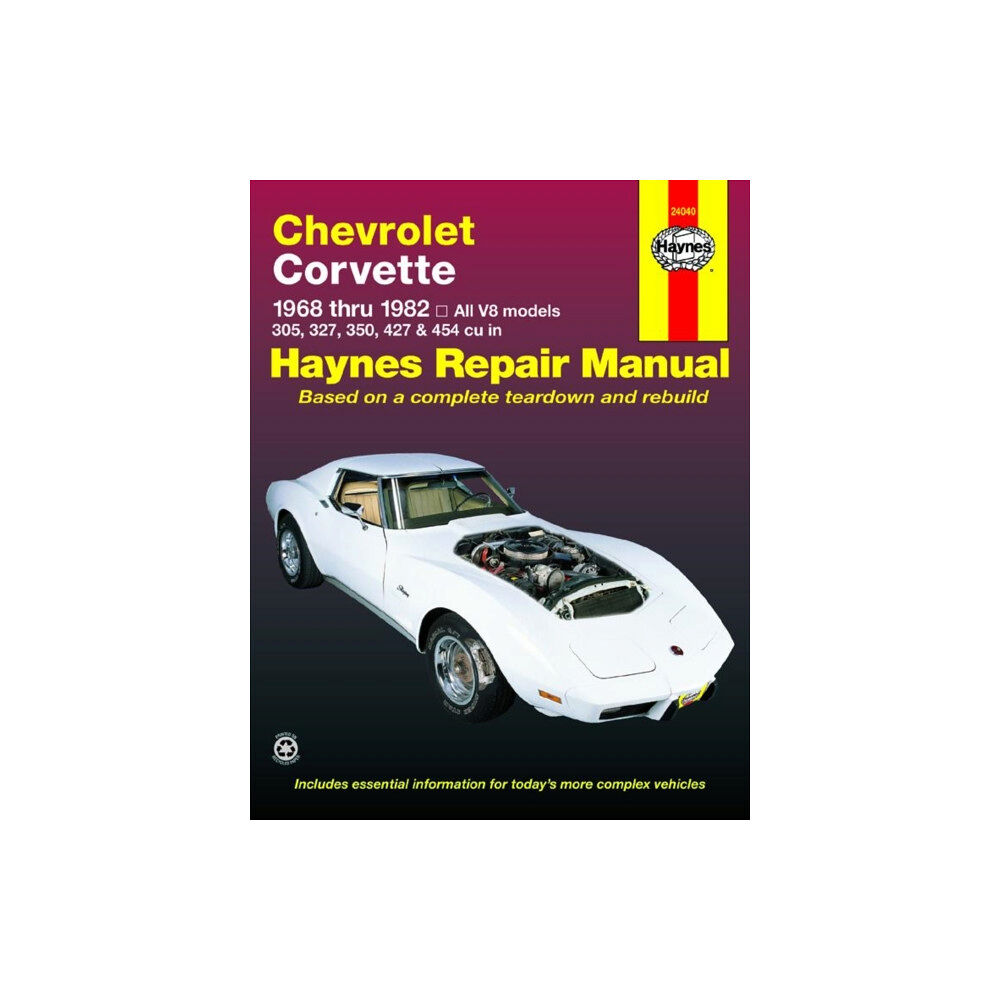 Haynes Manuals Inc Chevrolet Corvette (1968-1982) Haynes Repair Manual (USA) (häftad, eng)