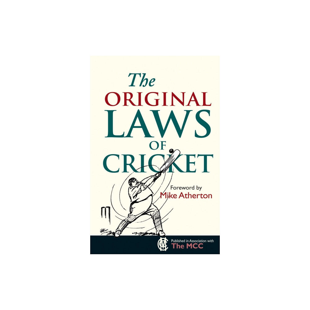 Bodleian Library The Original Laws of Cricket (inbunden, eng)