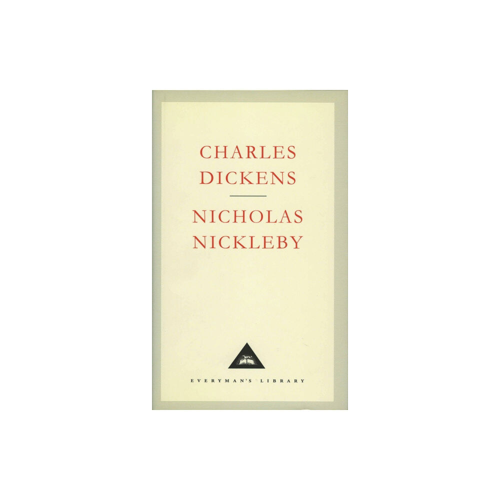 Everyman Nicholas Nickleby (inbunden, eng)