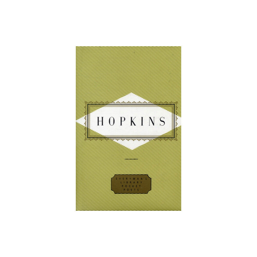 Everyman Hopkins Poems And Prose (inbunden, eng)