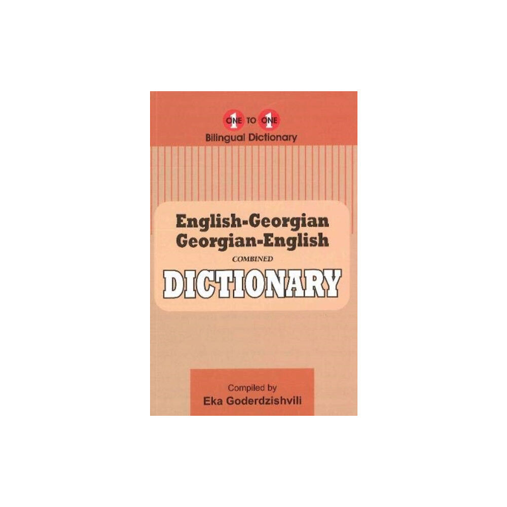 IBS Books English-Georgian & Georgian-English One-to-One Dictionary (exam-suitable) (häftad, eng)