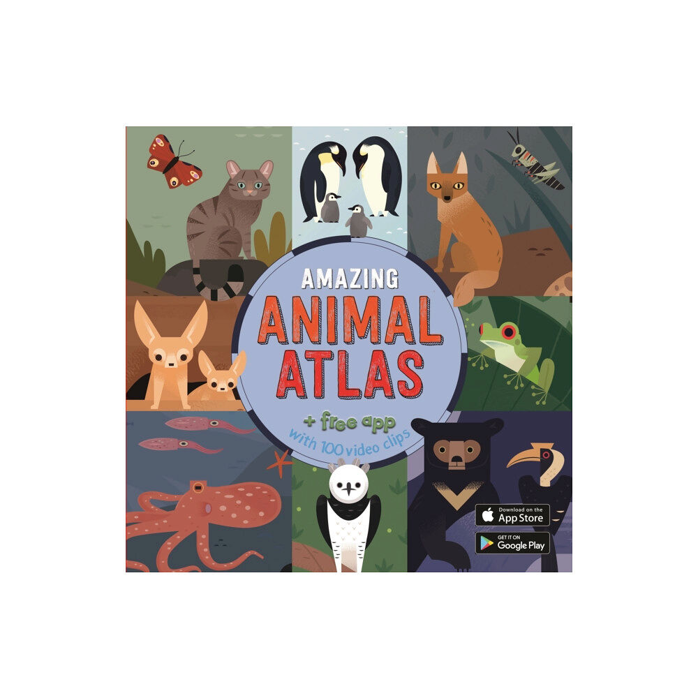 NQ Publishers The Amazing Animal Atlas (inbunden, eng)