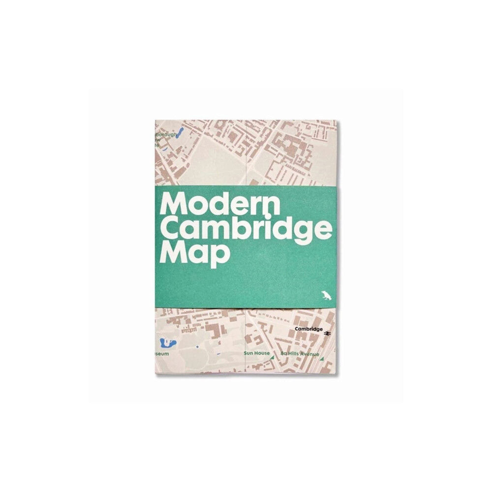 Blue Crow Media Modern Cambridge Map