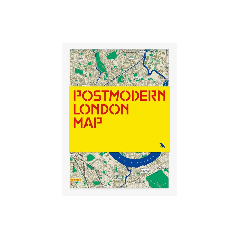 Blue Crow Media Postmodern London Map