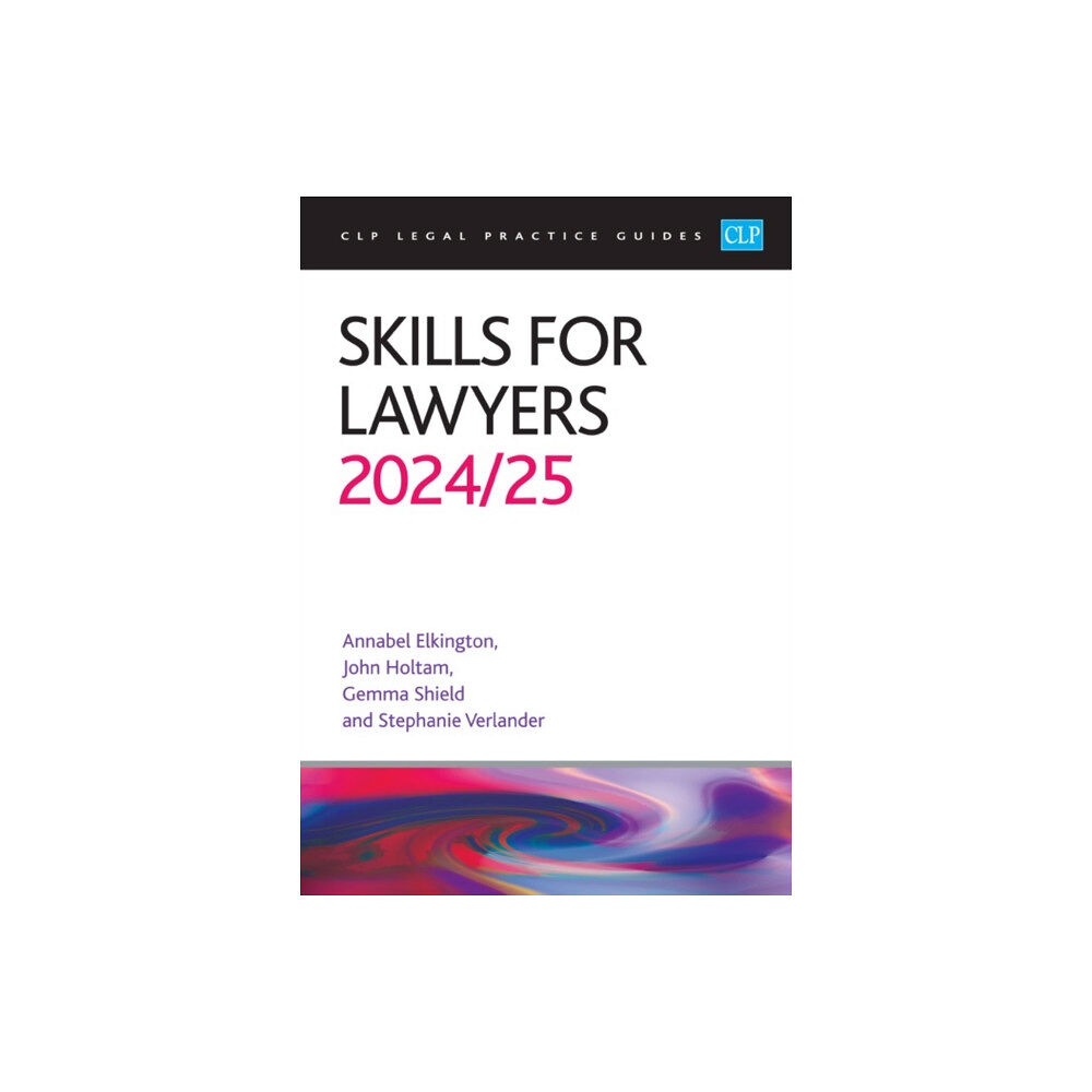 The University of Law Publishing Limited Skills for Lawyers 2024/2025 (häftad, eng)