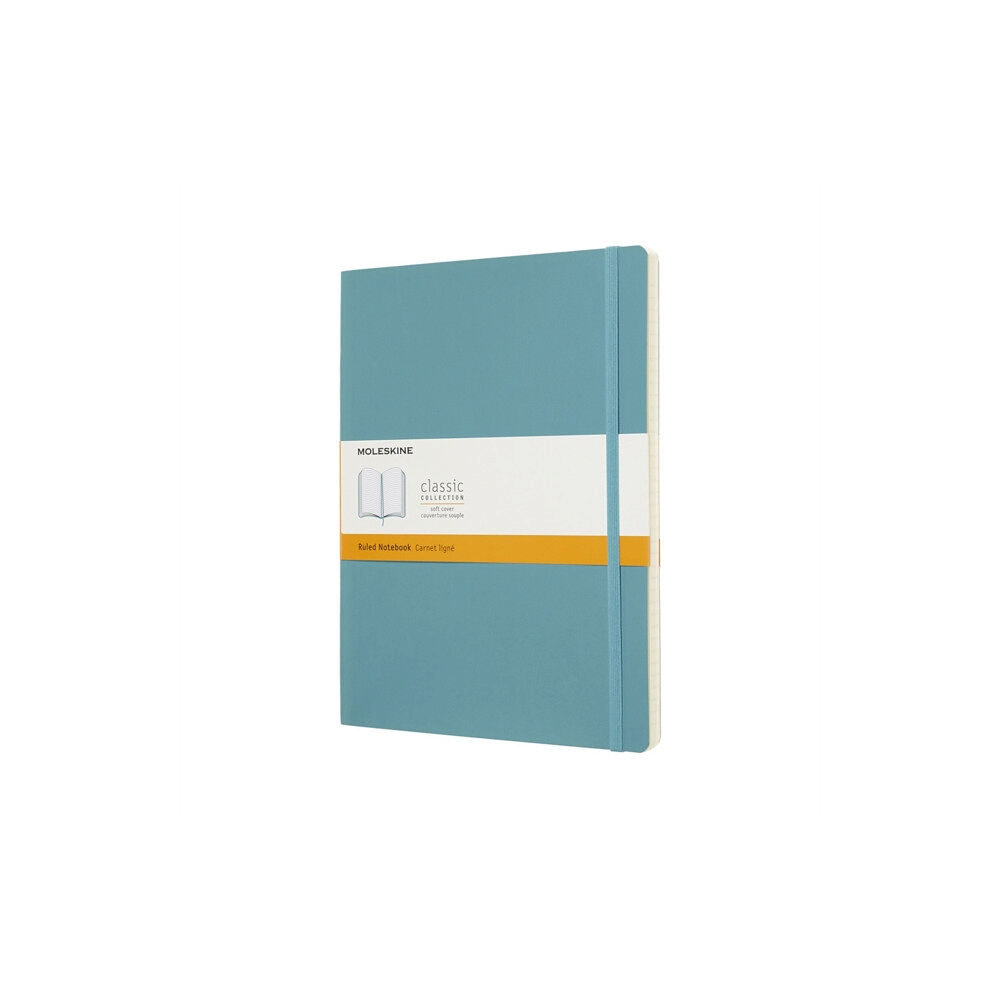 Moleskine Moleskine Reef Blue Notebook Extra Large Ruled Soft (häftad, eng)