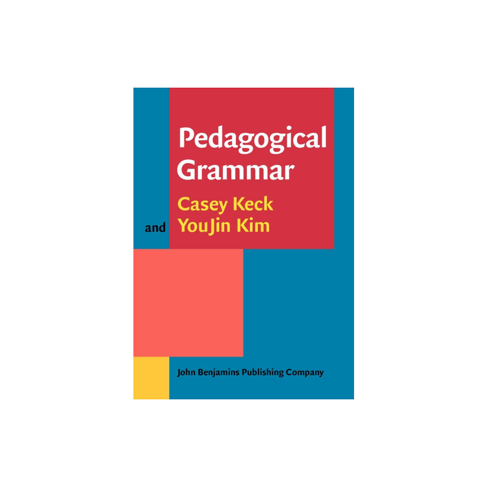 John Benjamins Publishing Co Pedagogical Grammar (häftad, eng)