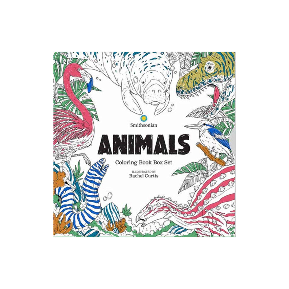 Idea & Design Works Animals: A Smithsonian Coloring Book Box Set (häftad, eng)