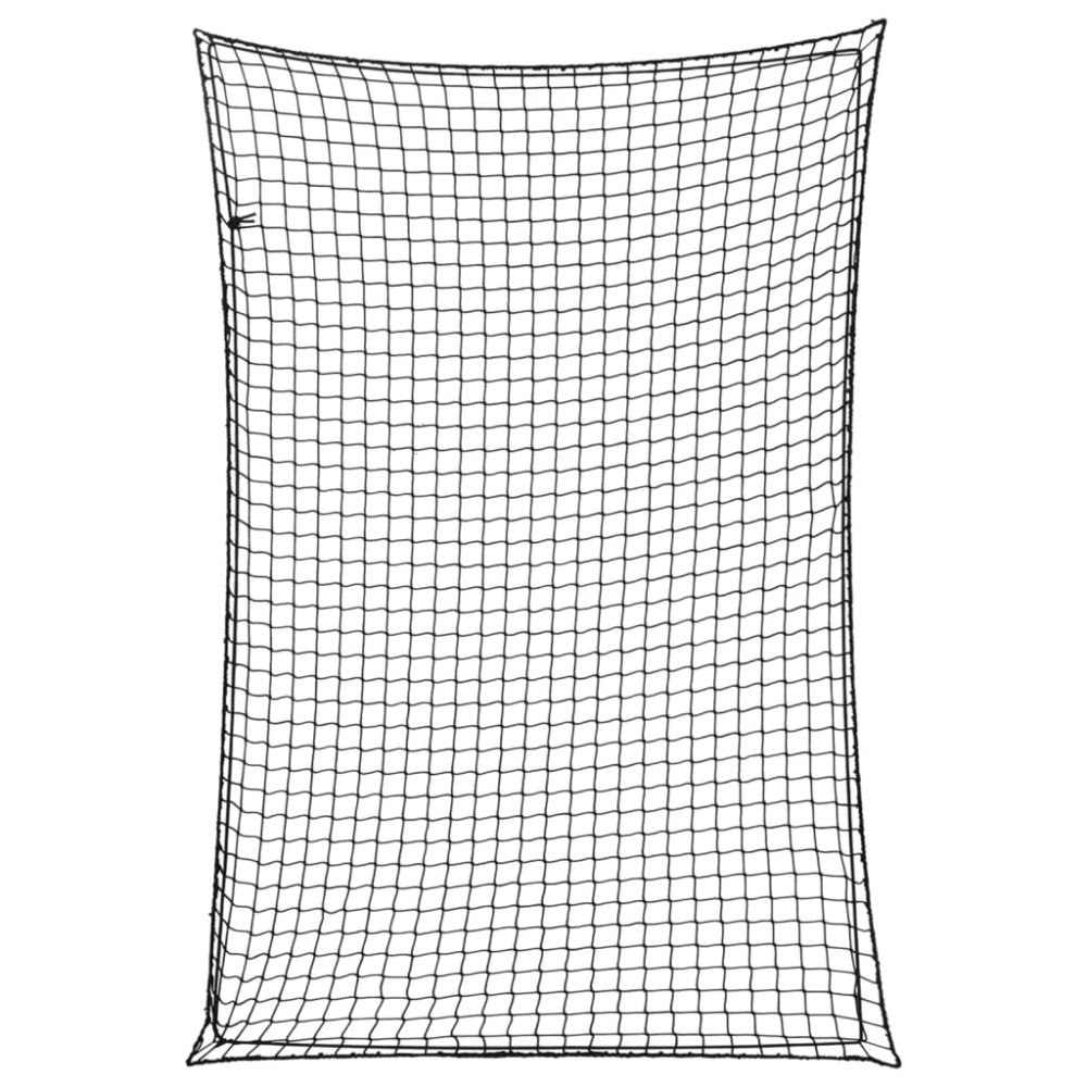 vidaXL Lastnät med elastiskt rep svart 2,2x1,5 m PP