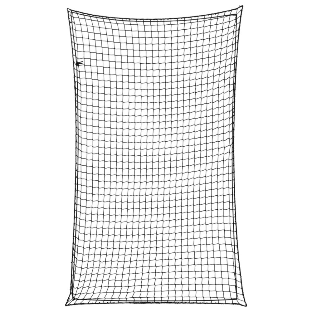 vidaXL Lastnät med elastiskt rep svart 2,5x1,5 m PP