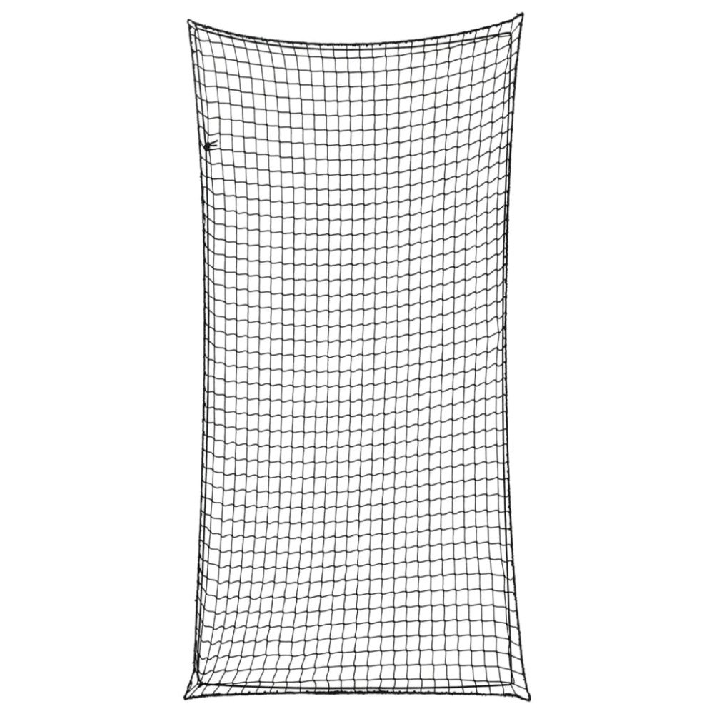 vidaXL Lastnät med elastiskt rep svart 4x2 m PP