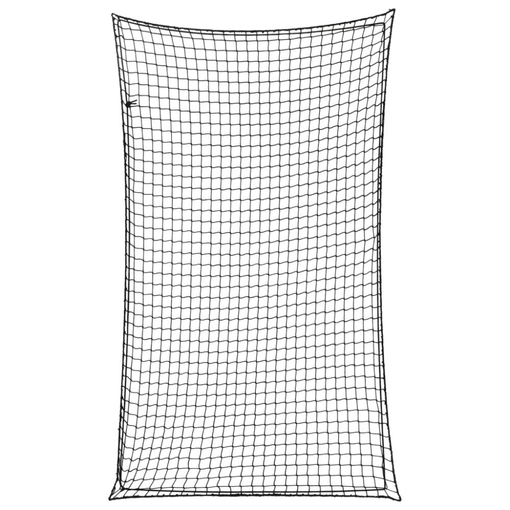 vidaXL Lastnät med elastiskt rep svart 2,1x1,25 m PP