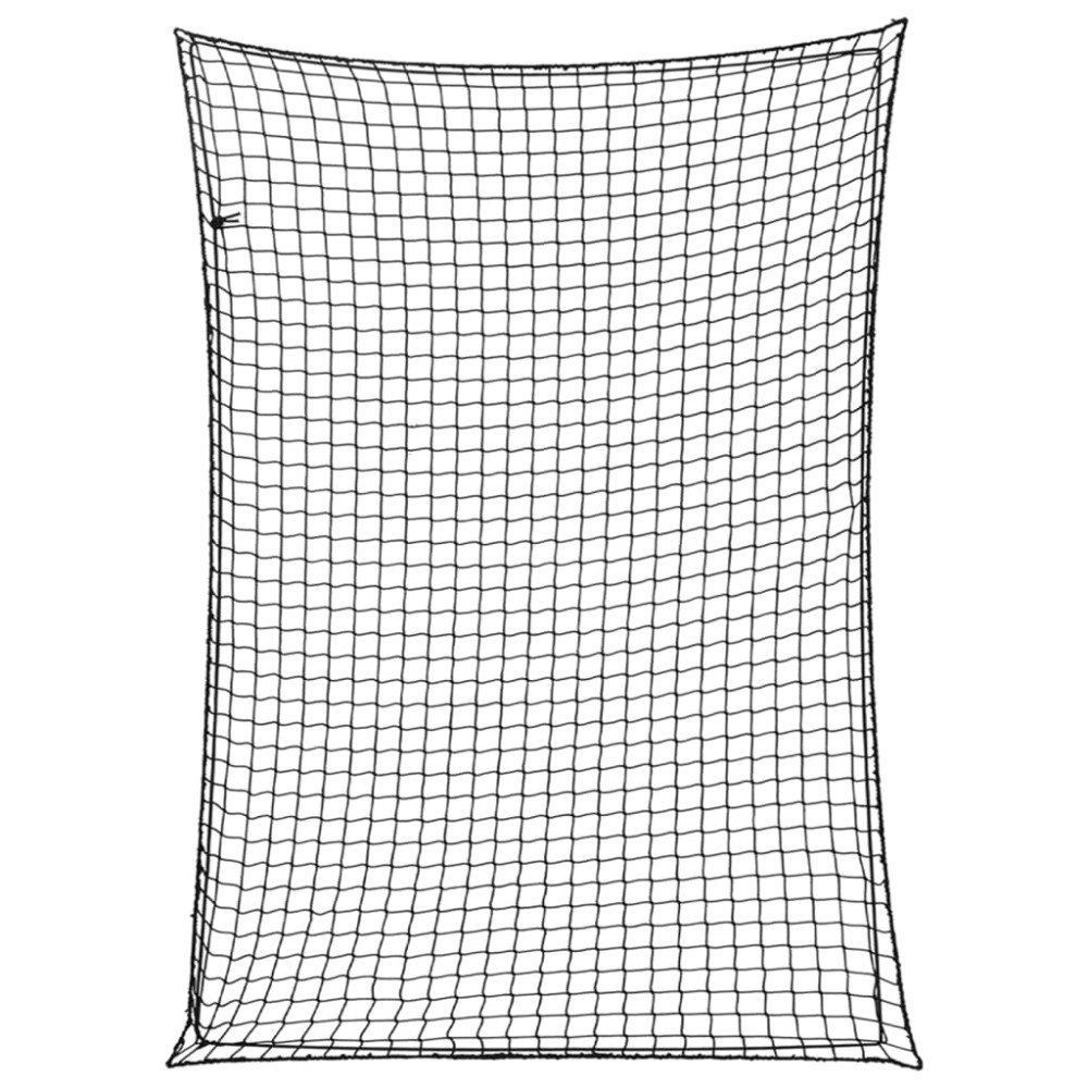 vidaXL Lastnät med elastiskt rep svart 3,5x2,5 m PP