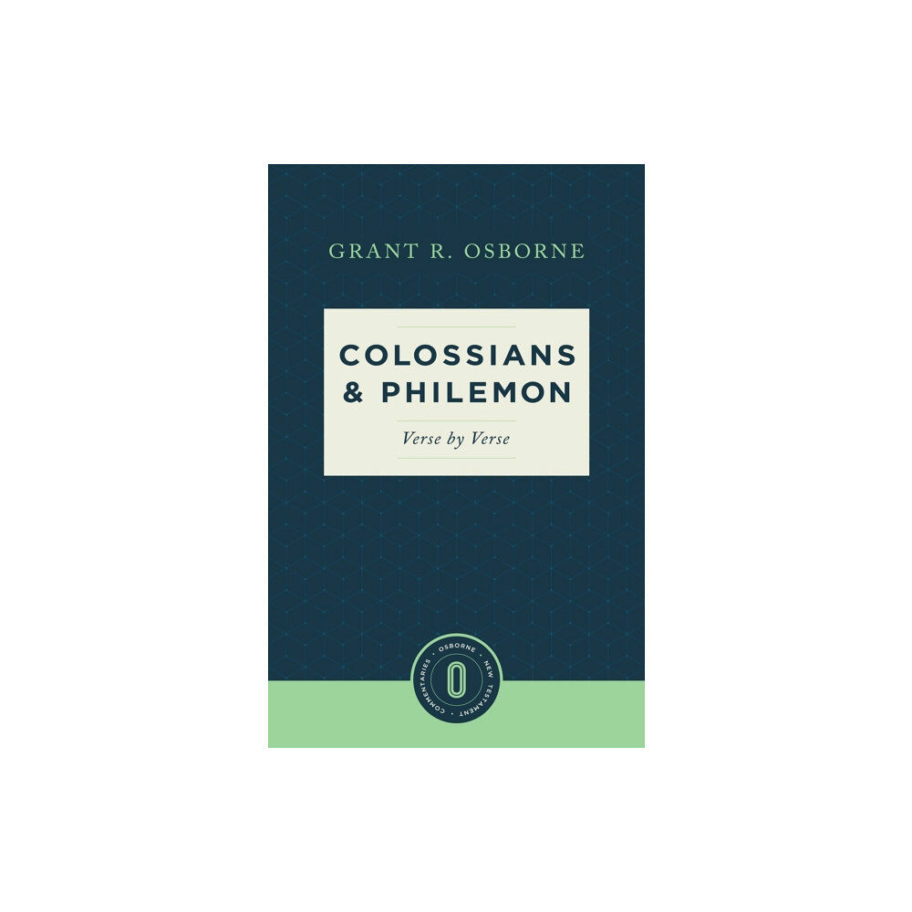 Faithlife Corporation Colossians & Philemon Verse by Verse (häftad, eng)