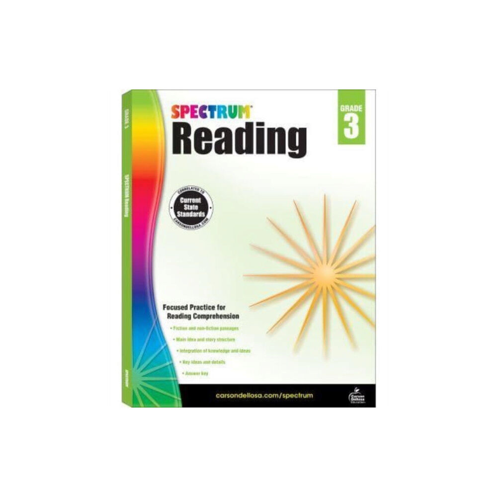 Carson Dellosa Spectrum Reading Workbook Grade 3 (häftad, eng)