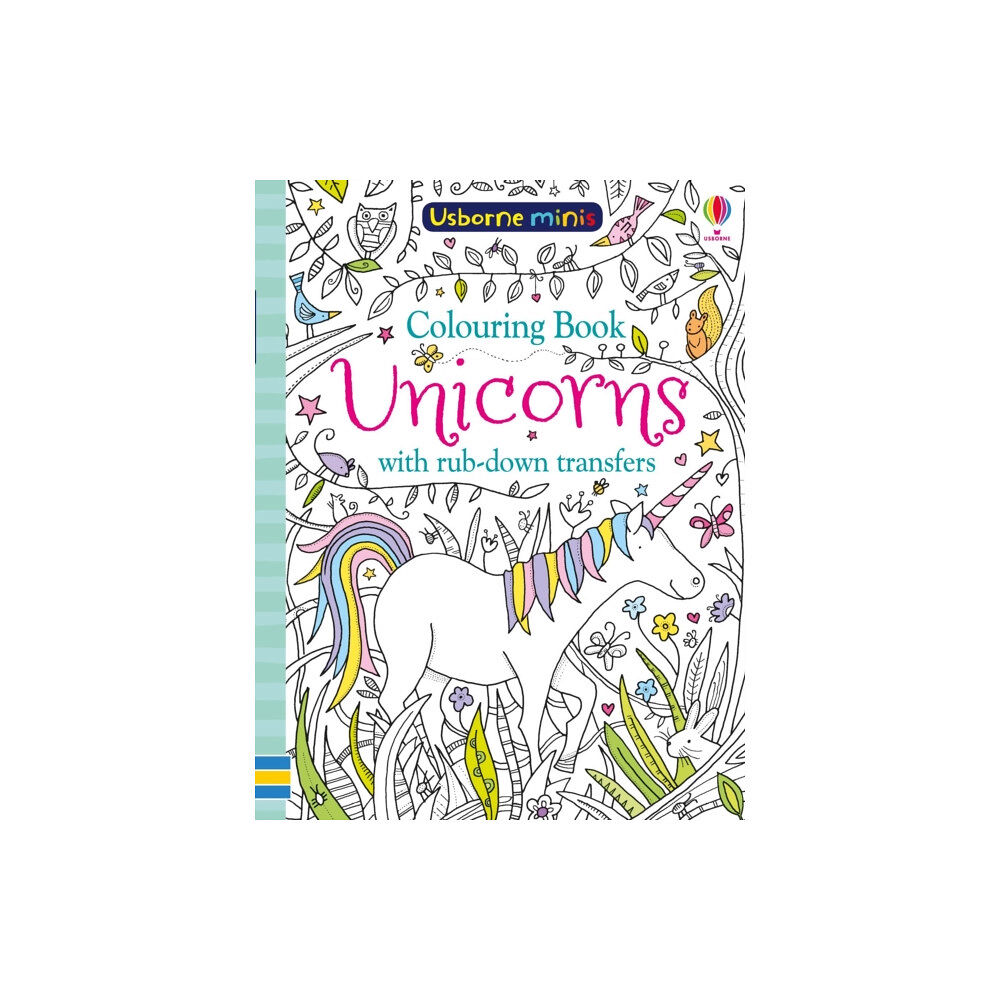 Usborne Publishing Ltd Colouring Book Unicorns with Rub Downs (häftad, eng)