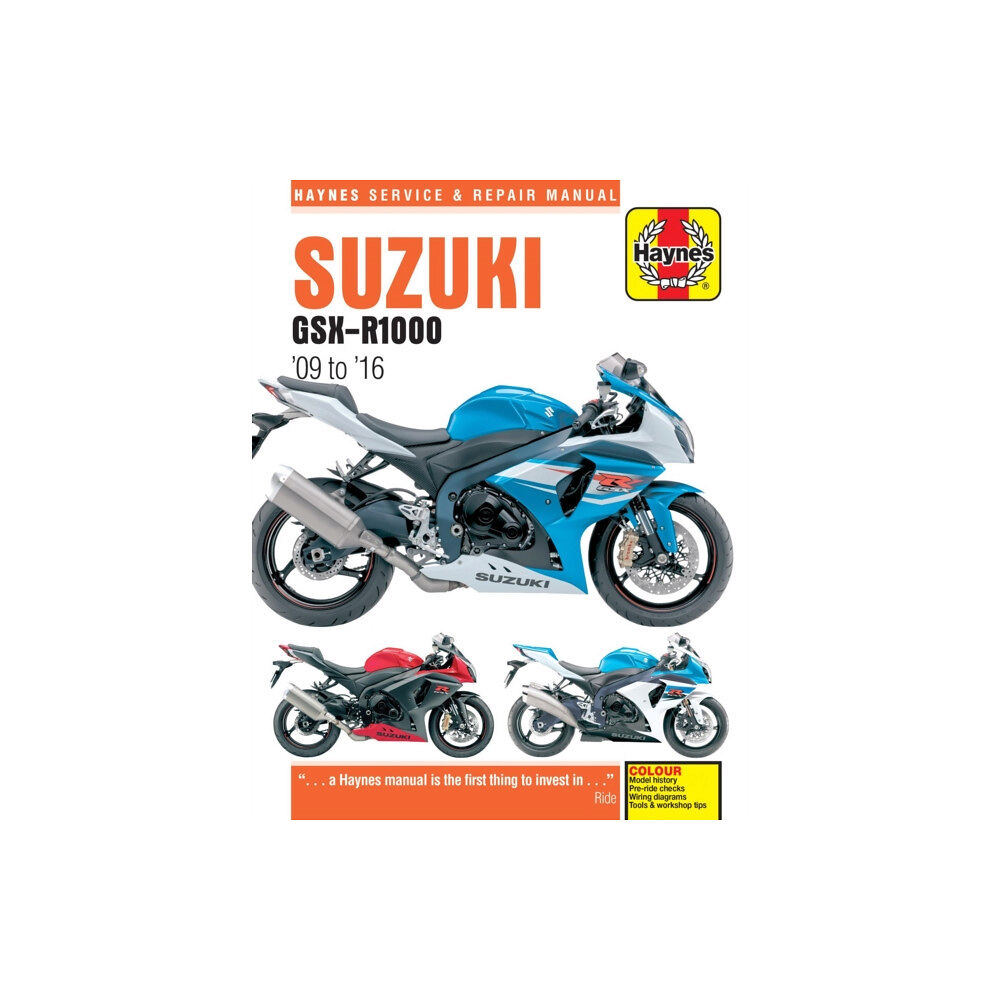 Haynes Publishing Group Suzuki GSX-R1000 (09 - 16) Haynes Repair Manual (häftad, eng)