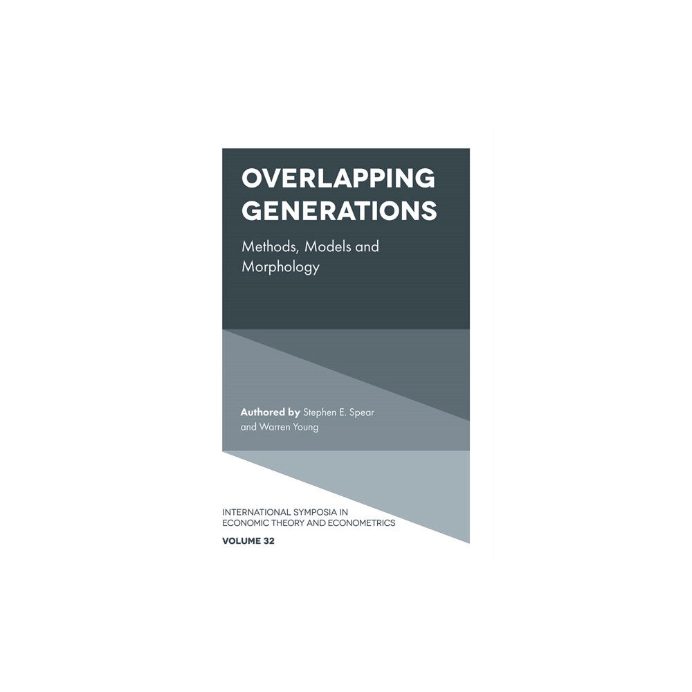 Emerald Publishing Limited Overlapping Generations (inbunden, eng)