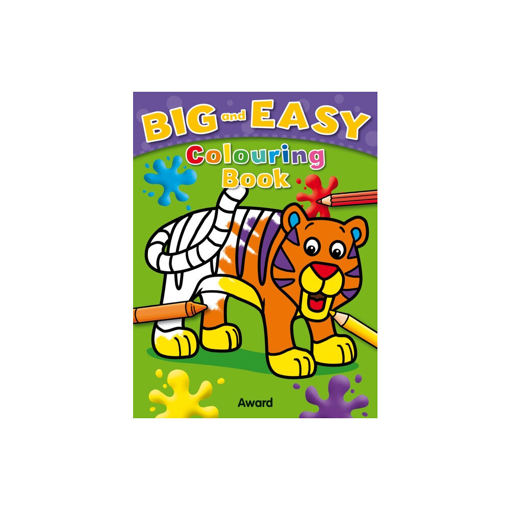 Award Publications Ltd Big & Easy Colouring Books: Tiger (häftad, eng)