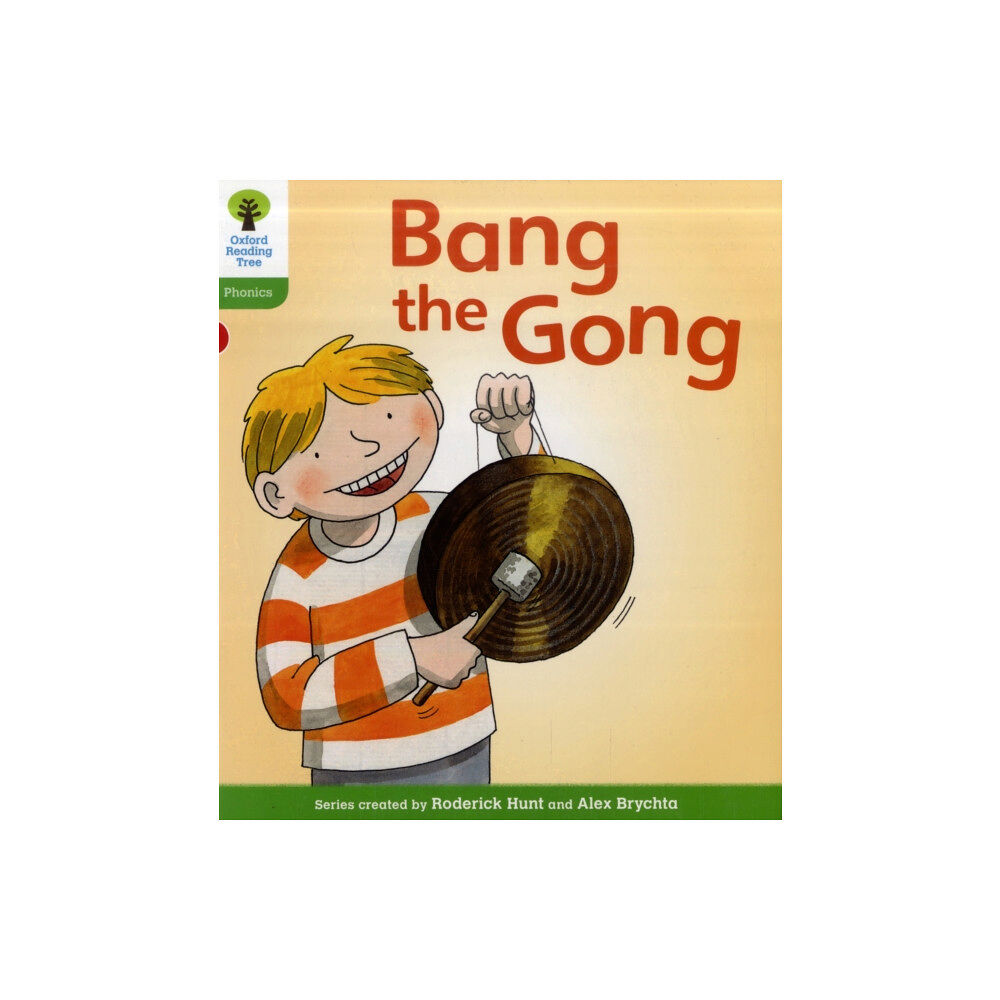 Oxford University Press Oxford Reading Tree: Level 2: Floppy's Phonics Fiction: Bang the Gong (häftad, eng)