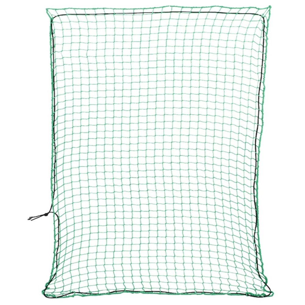 vidaXL Lastnät med elastiskt rep grön 3,5x3 m PP