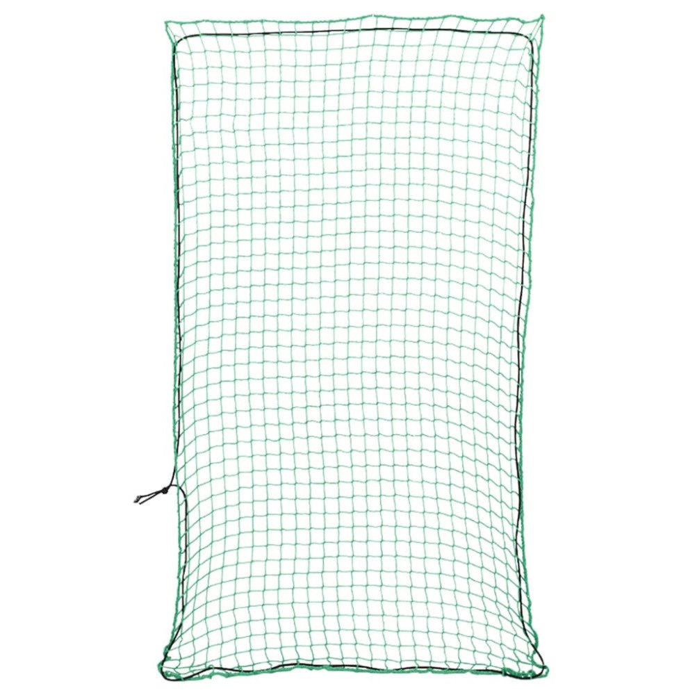 vidaXL Lastnät med elastiskt rep grön 4,5x2,5 m PP