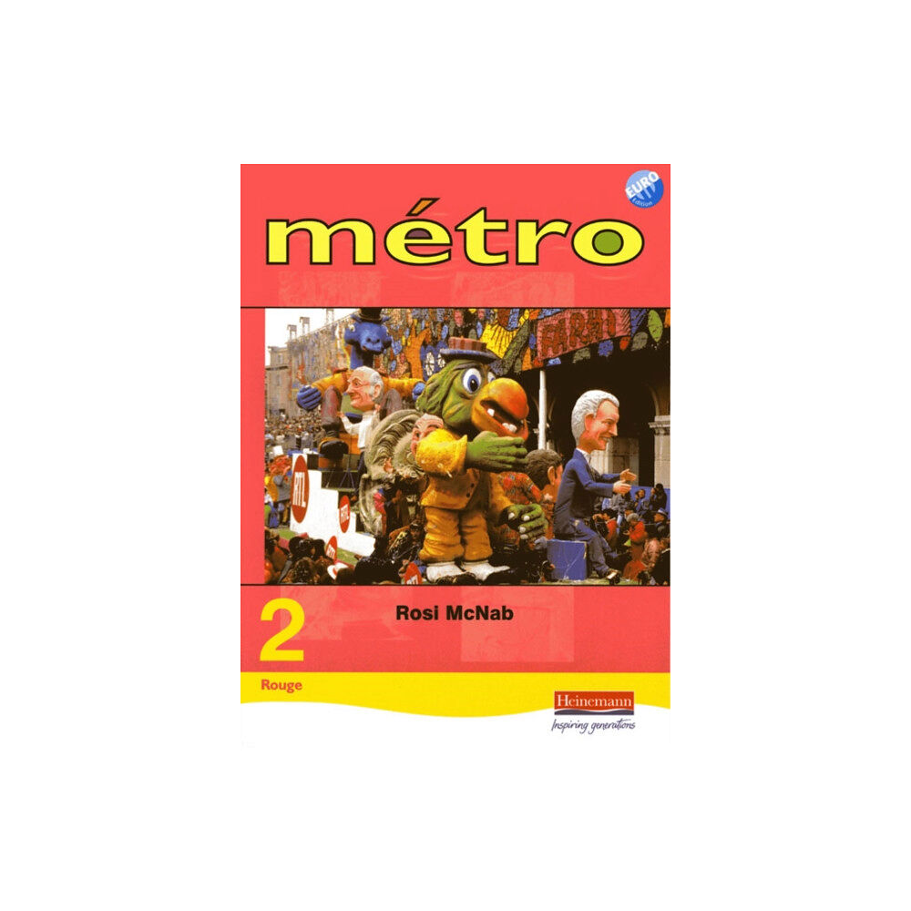 Pearson Education Limited Metro 2 Rouge Pupil Book Euro Edition (häftad, eng)