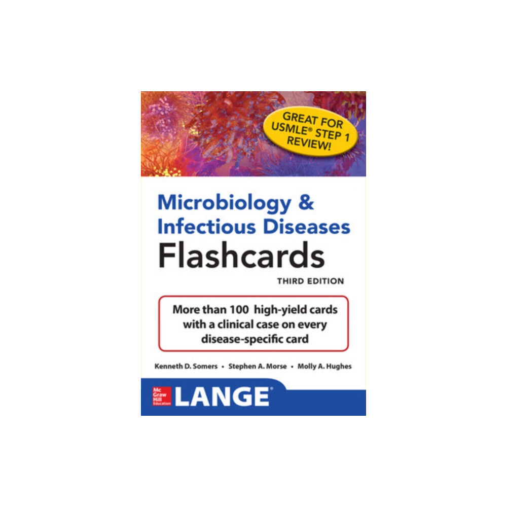 McGraw-Hill Education Microbiology & Infectious Diseases Flashcards, Third Edition (inbunden, eng)