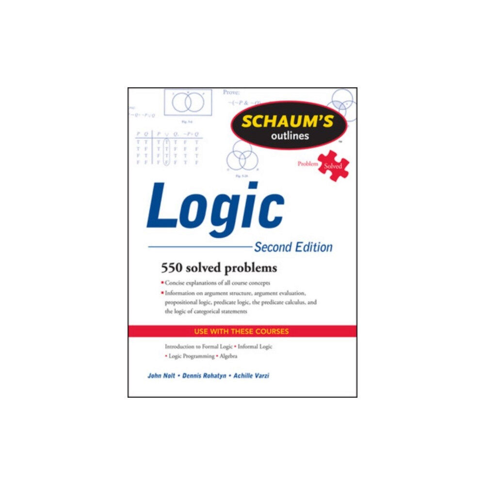 McGraw-Hill Education - Europe Schaum's Outline of Logic, Second Edition (häftad, eng)