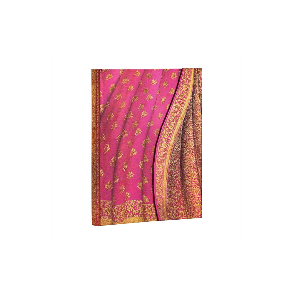 paperblanks Gulabi (Varanasi Silks and Saris) Midi Lined Hardcover Journal (inbunden, eng)