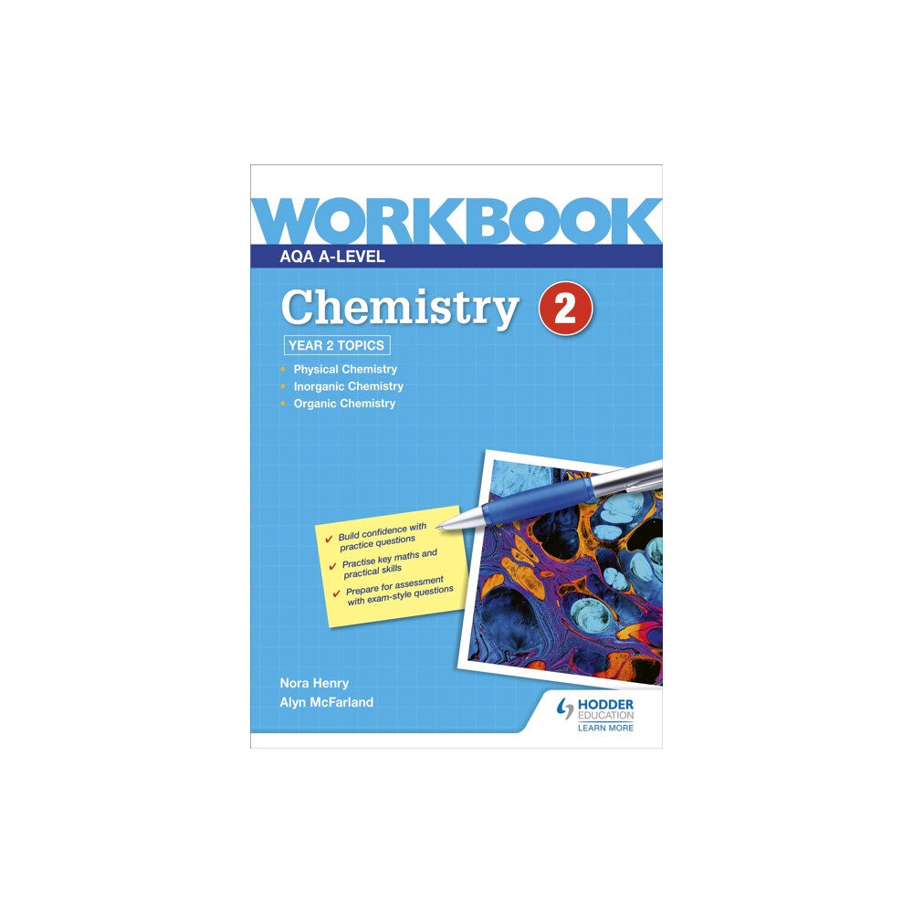 Hodder Education AQA A-level Chemistry Workbook 2 (häftad, eng)