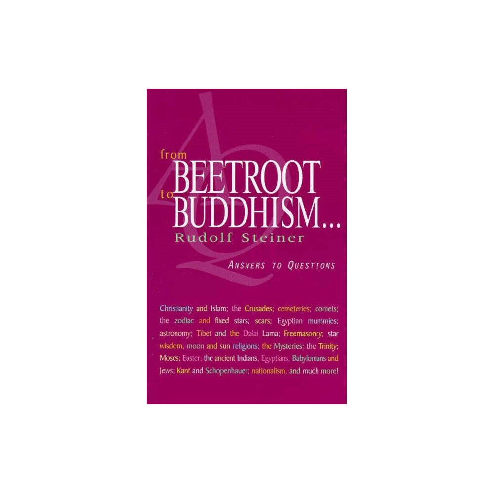 Rudolf Steiner Press From Beetroot to Buddhism (häftad, eng)