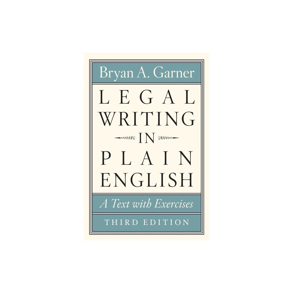 The university of chicago press Legal Writing in Plain English, Third Edition (häftad, eng)