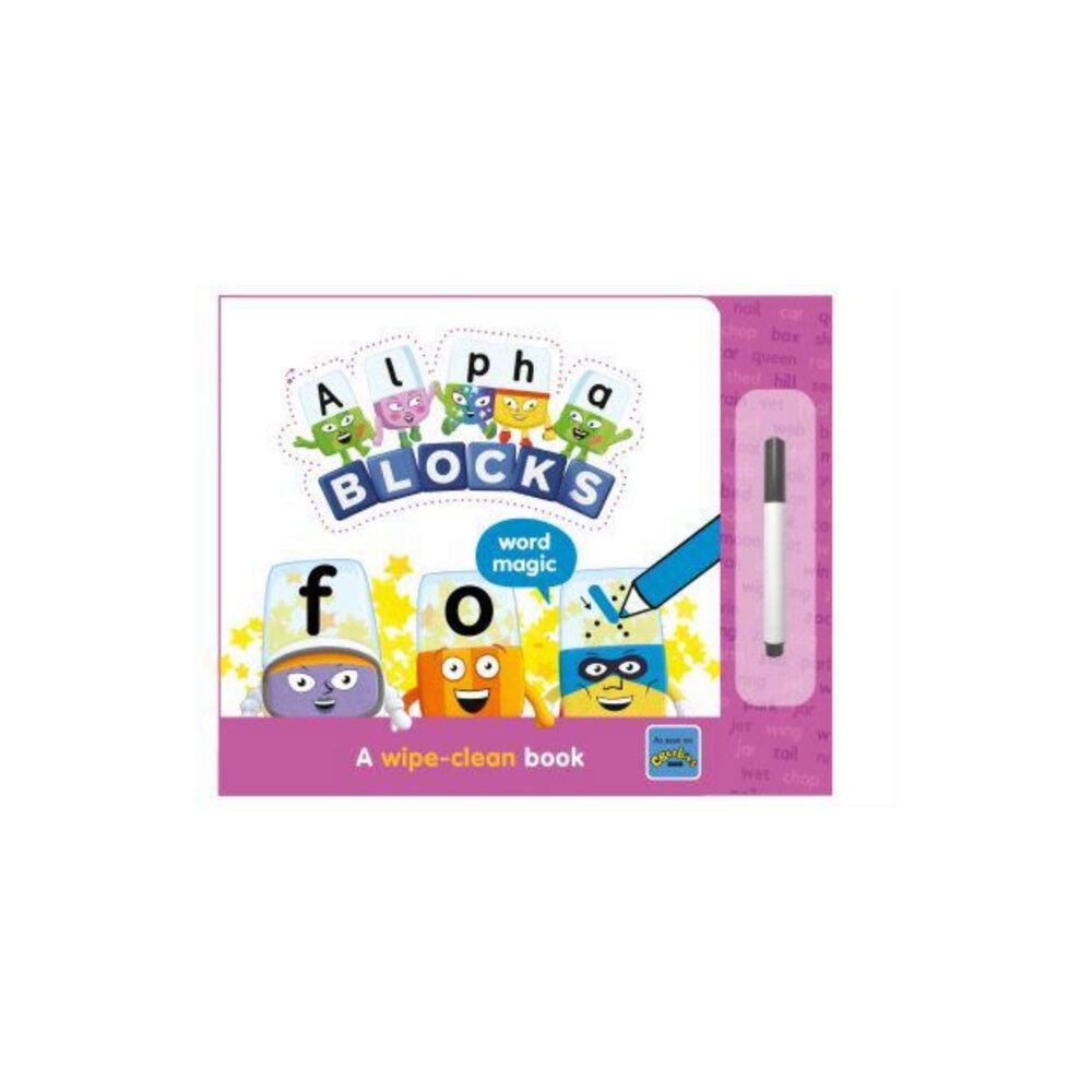 Sweet Cherry Publishing Alphablocks Word Magic: A Wipe-Clean Book (bok, board book, eng)