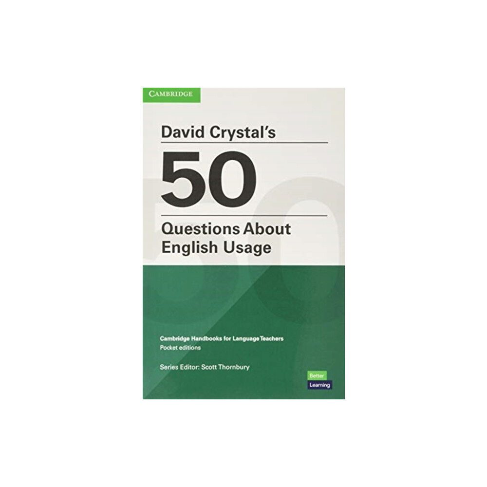 Cambridge University Press David Crystal's 50 Questions About English Usage Pocket Editions (häftad, eng)
