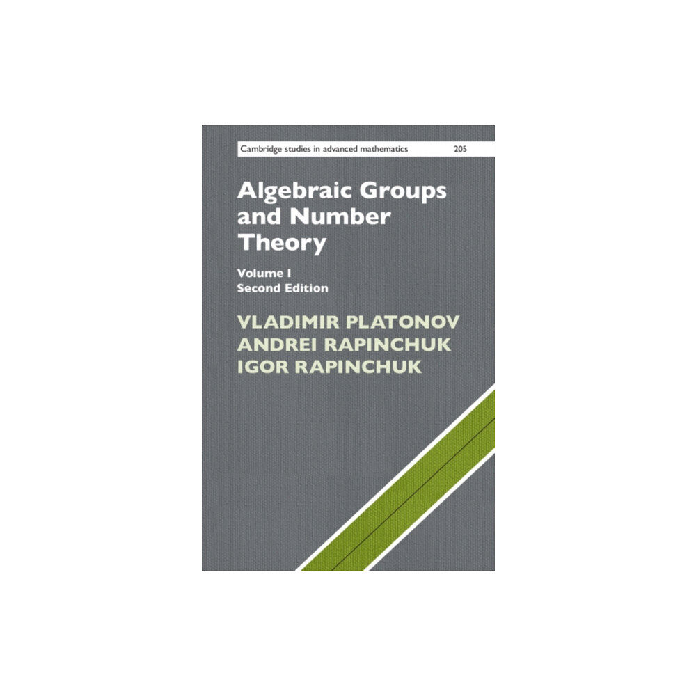 Cambridge University Press Algebraic Groups and Number Theory: Volume 1 (inbunden, eng)