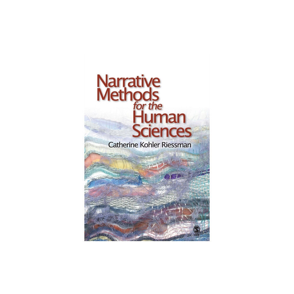 Sage publications inc Narrative Methods for the Human Sciences (häftad, eng)