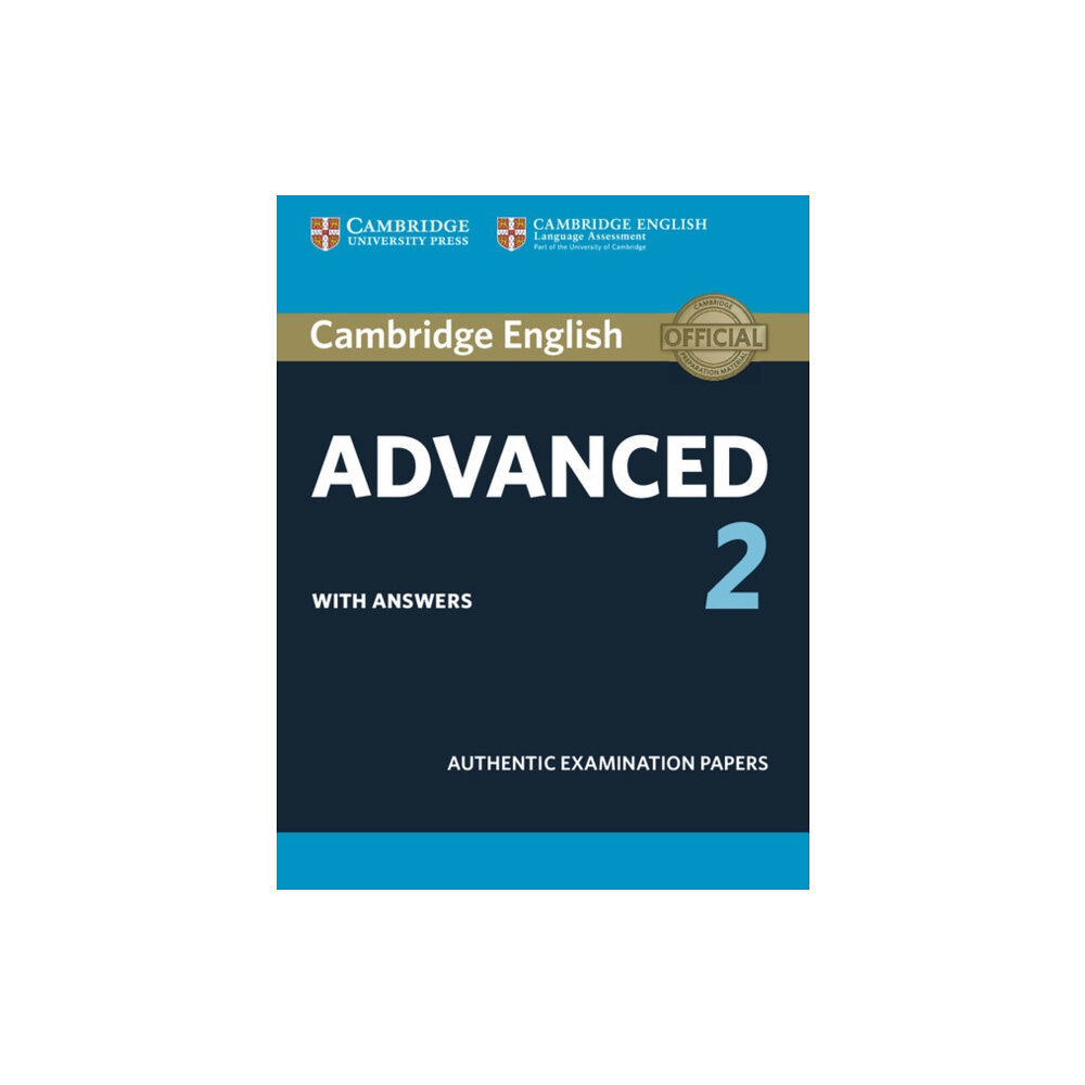 Cambridge University Press Cambridge English Advanced 2 Student's Book with answers (häftad, eng)