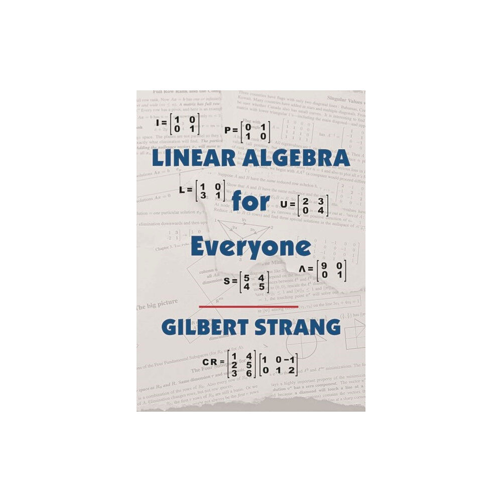 Wellesley-Cambridge Press,U.S. Linear Algebra for Everyone (inbunden, eng)