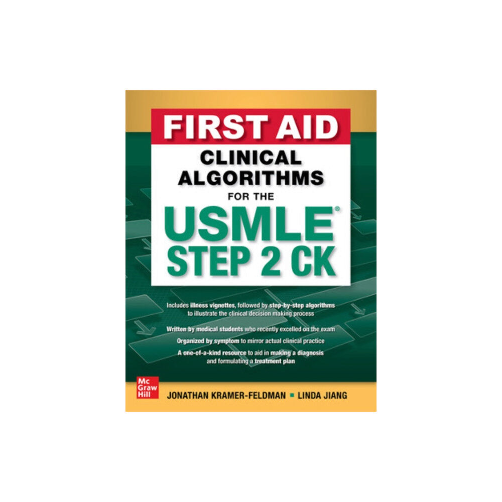 McGraw-Hill Education First Aid Clinical Algorithms for the USMLE Step 2 CK (häftad, eng)