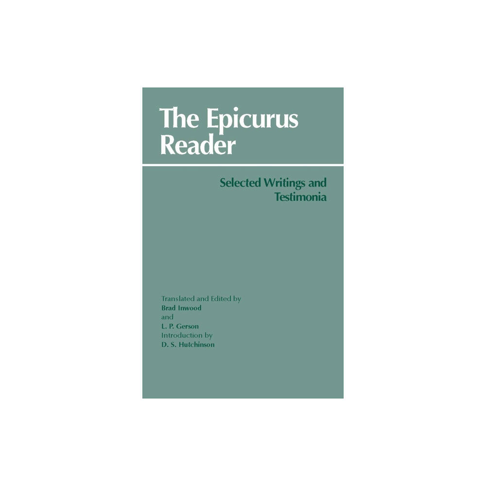 Hackett Publishing Co, Inc The Epicurus Reader (häftad, eng)