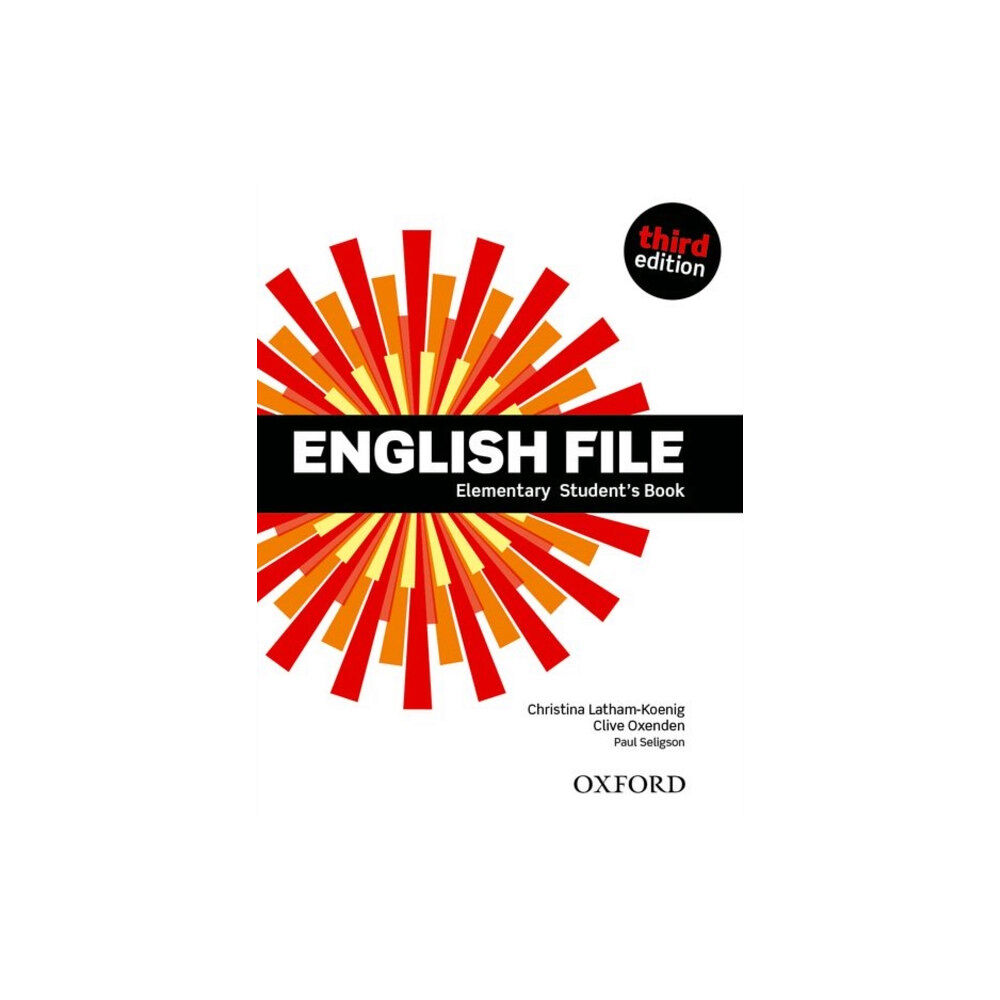 Oxford University Press English File: Elementary: Student's Book (häftad, eng)