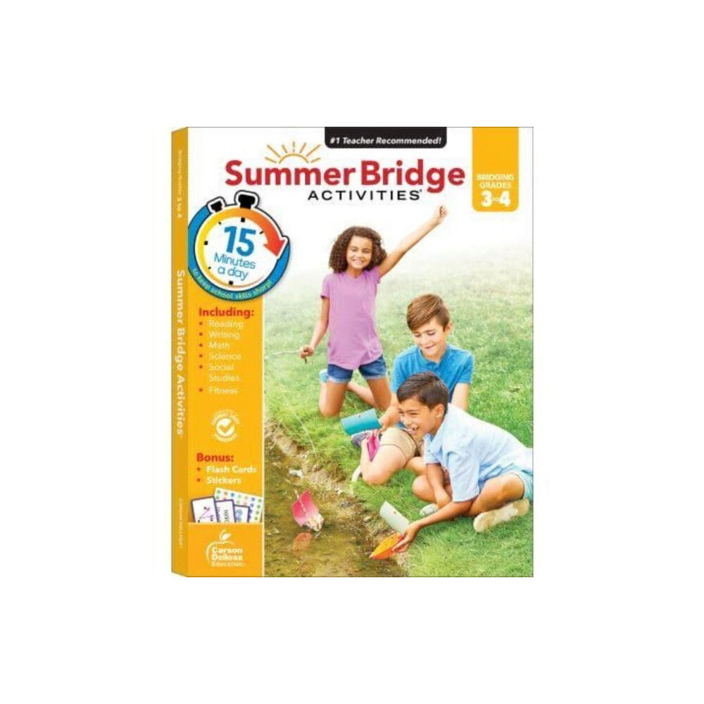 Carson Dellosa Summer Bridge Activities Grades 3 to 4 (häftad, eng)