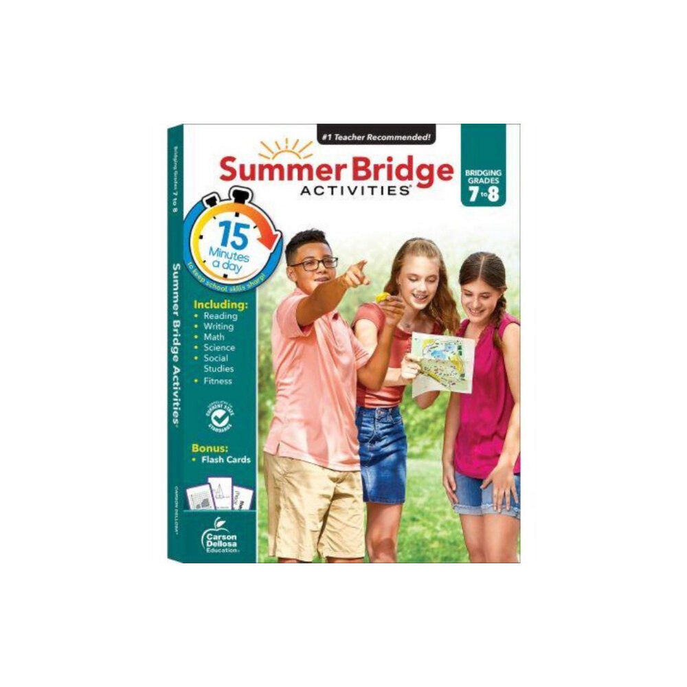 Carson Dellosa Summer Bridge Activities Grades 7 to 8 (häftad, eng)