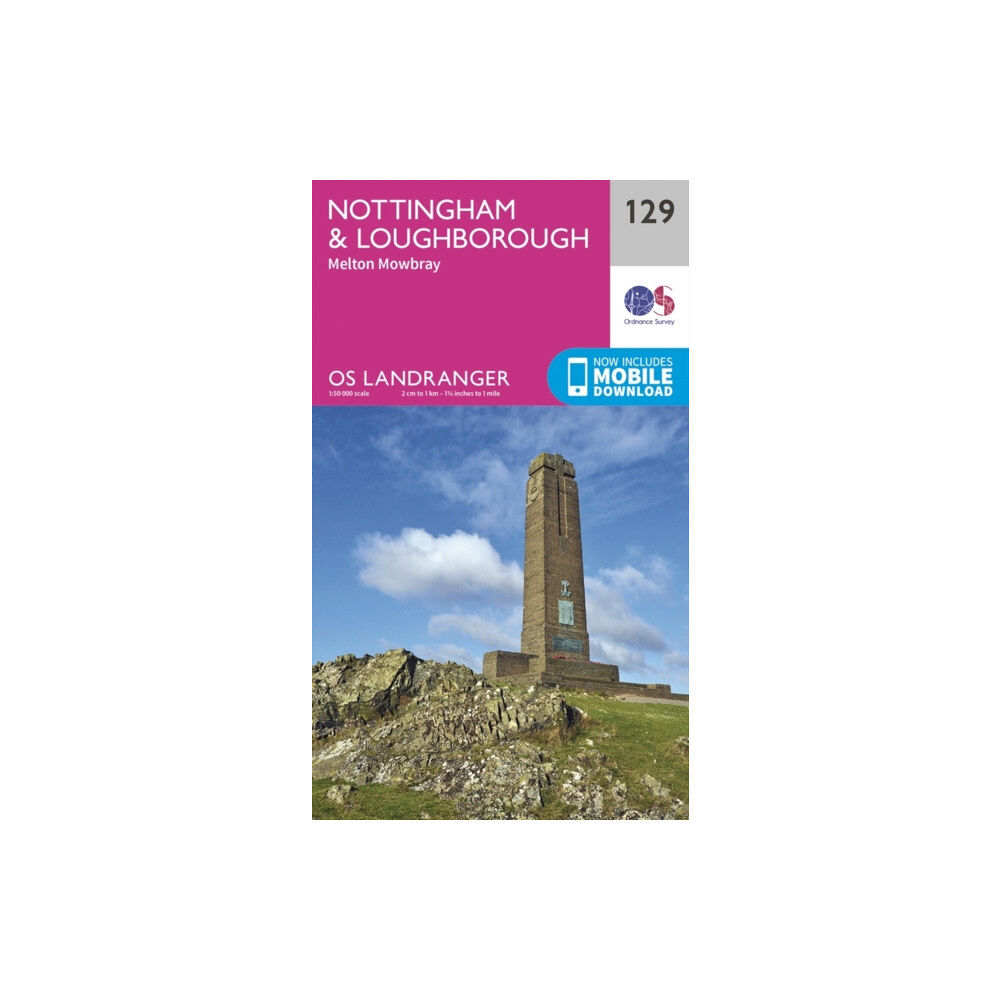 Ordnance Survey Nottingham & Loughborough, Melton Mowbray