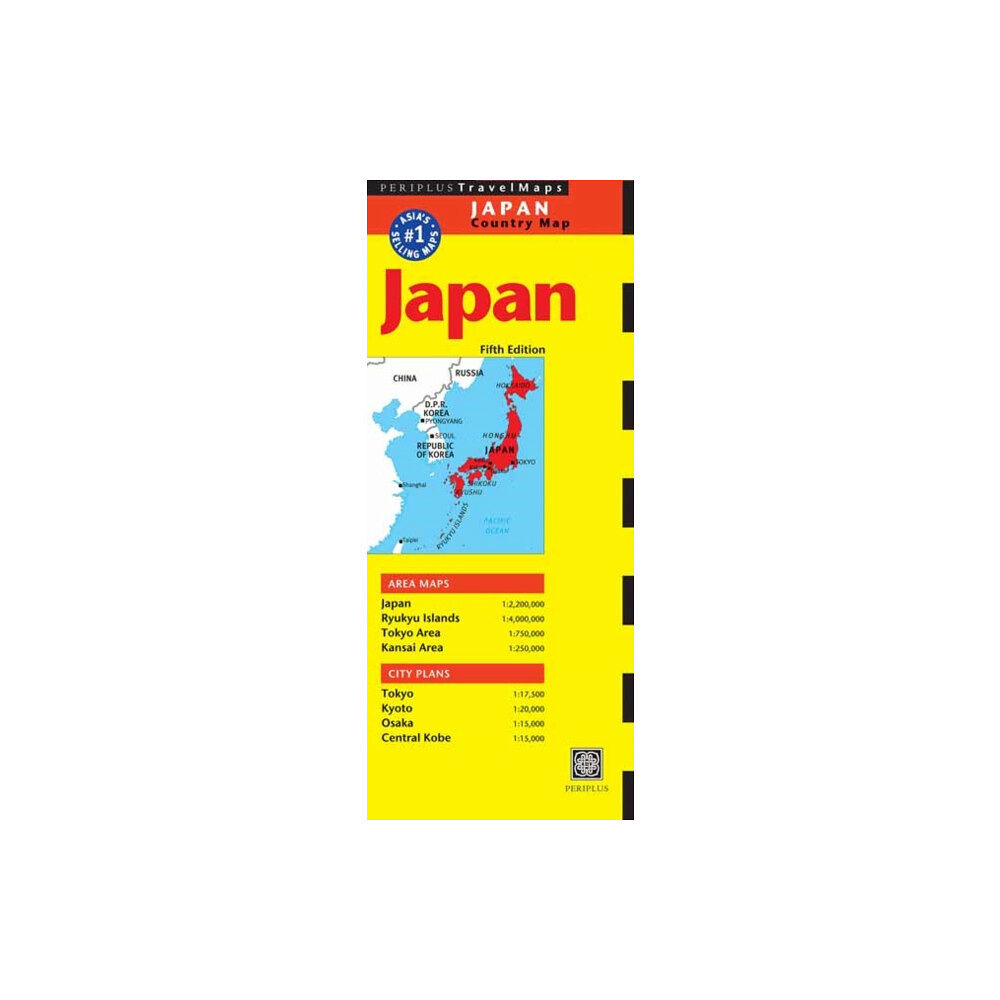 Periplus Editions (Hong Kong) Ltd Japan Travel Map