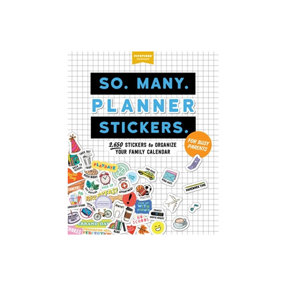 Workman Publishing So. Many. Planner Stickers. For Busy Parents (häftad, eng)