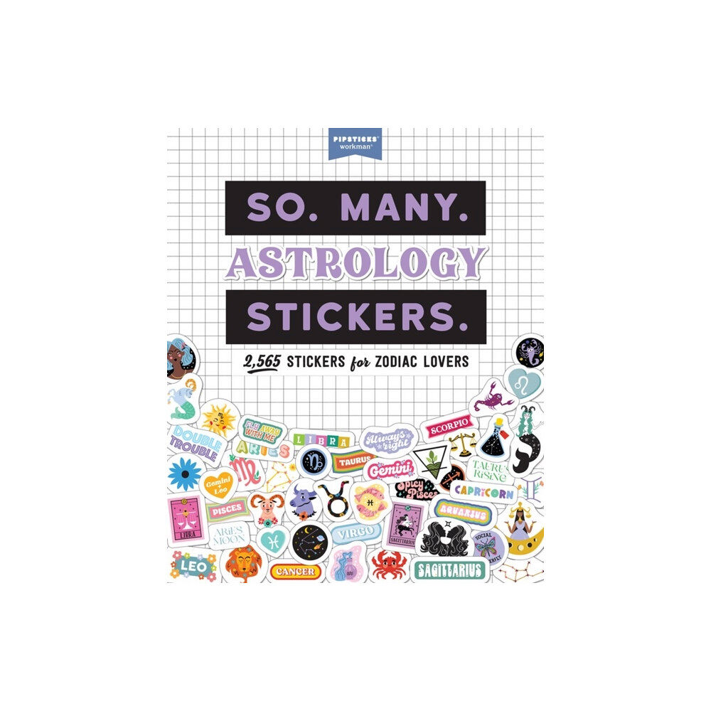 Workman Publishing So. Many. Astrology Stickers. (häftad, eng)