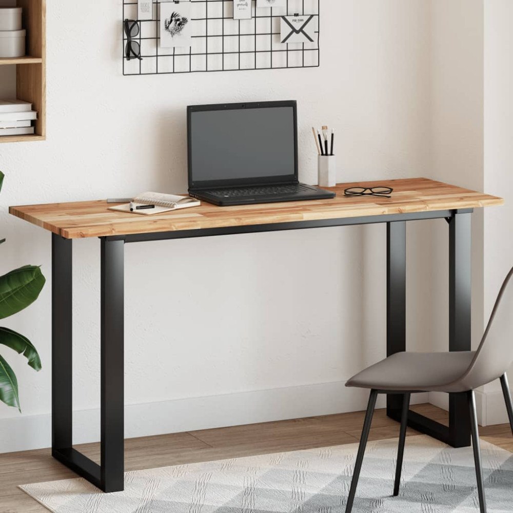 vidaXL Bordsskiva rektangulär 120x50x2 cm massivt akaciaträ